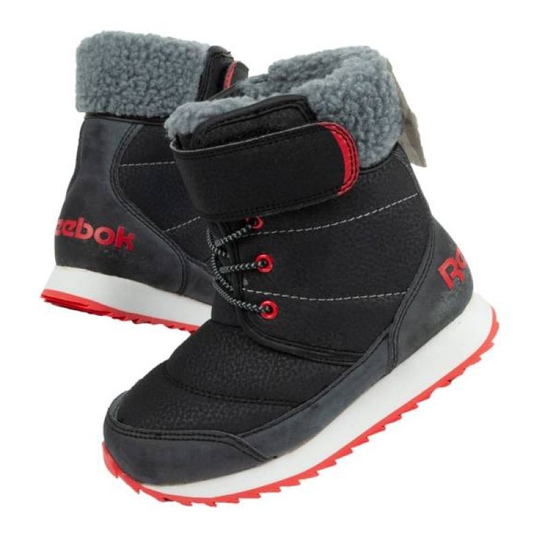 Sapatos, botas de neve Reebok Snow Prime Jr AR2710 preto 5 Sapatos, botas de neve Reebok Snow Prime Jr AR2710 preto 5