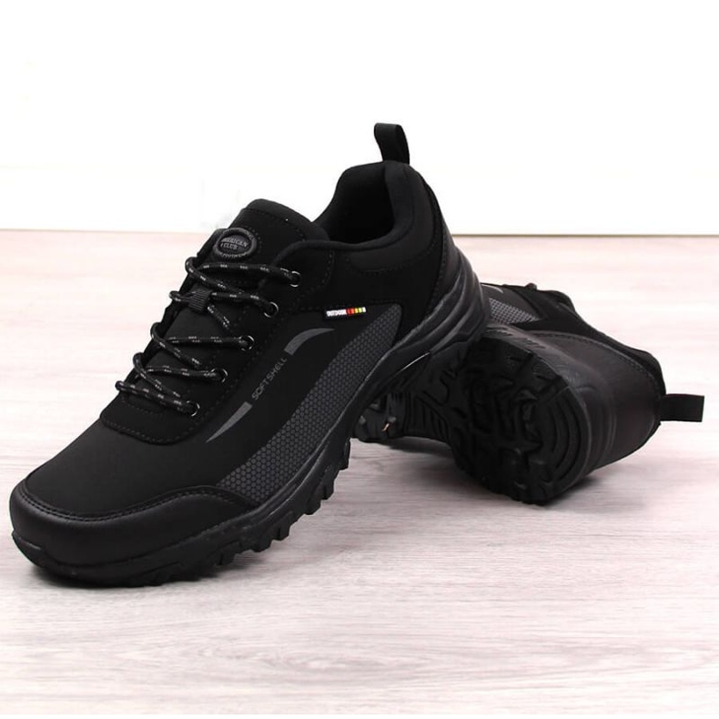 Tênis de trekking impermeável American Club M AM907, preto 2
