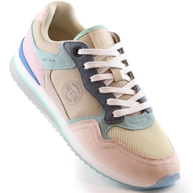 Tênis de couro Big Star W INT1851, multicolorido 1