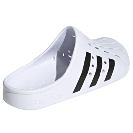 Chinelos esportivos de espuma branca Adidas Adilette Clog FY8970 branco 7
