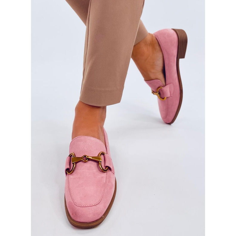 Mocassins de mulher Linda Pink rosa 2