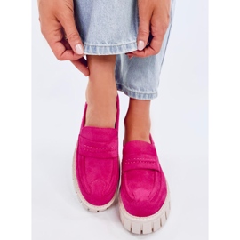 Mocassim com plataforma Chandra Peach rosa 1 Mocassim com plataforma Chandra Peach rosa 1