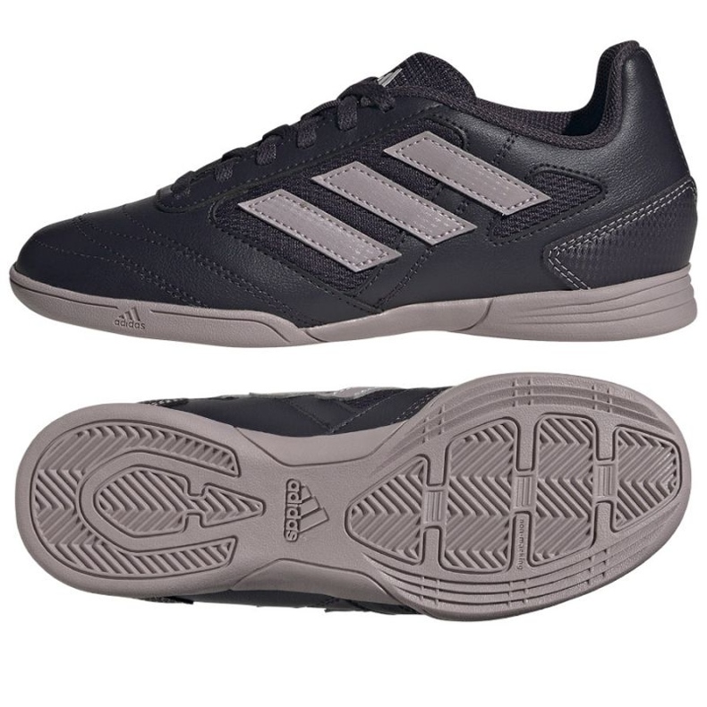 Chuteiras Adidas Super Sala 2 In Jr IE7559 preto 1