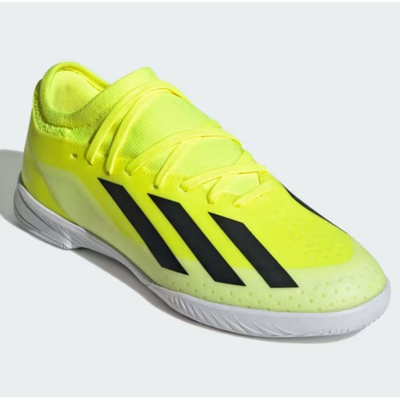 Chuteiras adidas X Crazyfast League In Jr IF0685 amarelo 1
