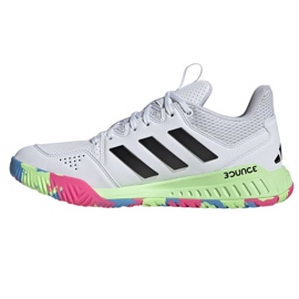 Tênis de handebol Adidas Court Flight W IE0840 branco 1