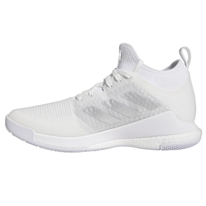 Tênis de voleibol Adidas Crazyflight Mid W HQ3491 branco 1