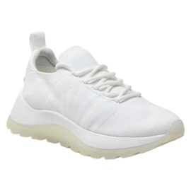 Calvin Klein Sapatos de sola de 2 peças com cadarço W HW0HW01337 branco 1 Calvin Klein Sapatos de sola de 2 peças com cadarço W HW0HW01337 branco 1