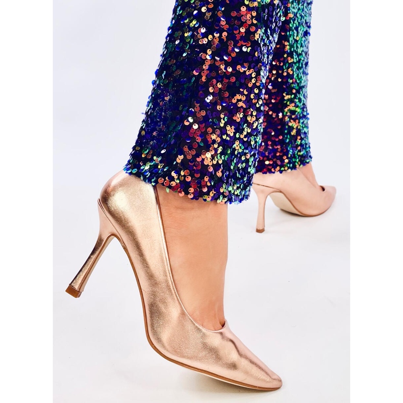 Sapatilhas femininas em grão Aurora Champagne rosa 1 Sapatilhas femininas em grão Aurora Champagne rosa 1