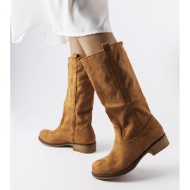 Botas rasteiras marrons Aosta castanho 1