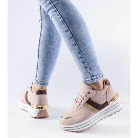 Tênis plataforma Provinciale rosa 1