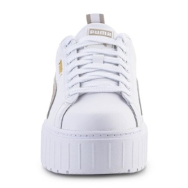 Sapatos Puma Mayze Lth plataforma W 381983-02 branco 1