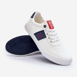 Tênis Masculino de Tecido Big Star JJ174253 Branco 1