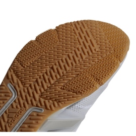 Treinadores femininos da Adidas Dropets GX7959 Sapatos esportivos brancos 4