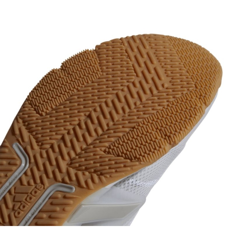 Treinadores femininos da Adidas Dropets GX7959 Sapatos esportivos brancos 4