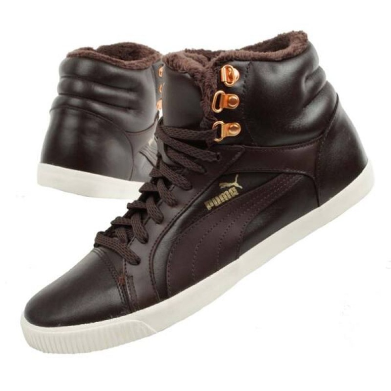 Sapatos Puma Street Jump M 35657 702 marrom 1