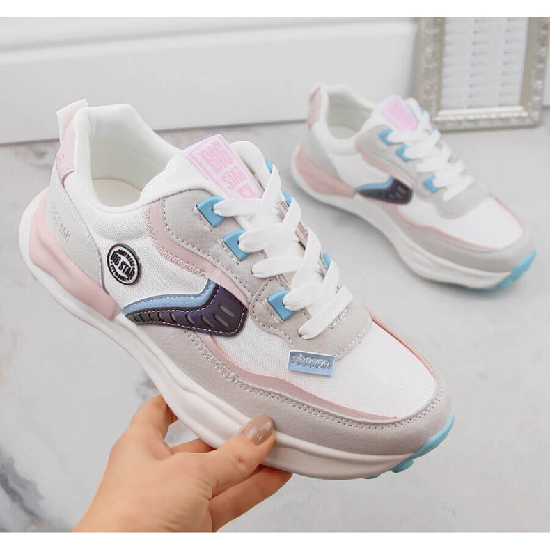 Calçados esportivos femininos multicoloridos Big Star KK274097 1