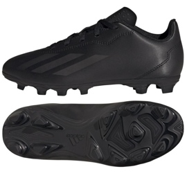 Tênis Adidas X CRAZYFAST.4 FxG Jr IE1590 preto 1