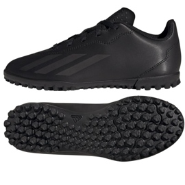 Tênis Adidas X CRAZYFAST.4 Tf Jr IE4084 preto 1