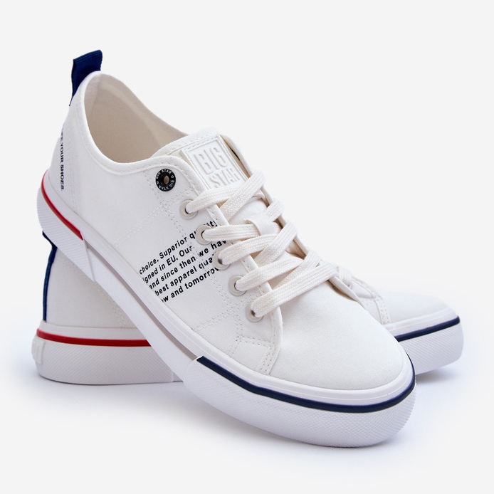 Tênis masculino Big Star LL174204 branco 2