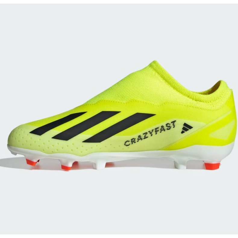Adidas X Crazyfast League Ll Fg Jr IF0689 sapatos amarelo 1