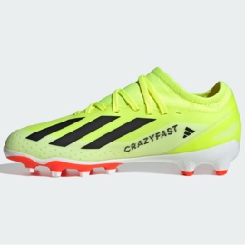Adidas X Crazyfast League Ll Mg Jr IF0683 sapatos amarelo 1