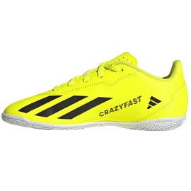 Adidas X Crazyfast Club In Jr IF0710 sapatos amarelo 1