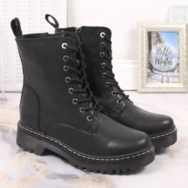 Botas de couro isoladas Filippo W PAW80A pretas preto 2