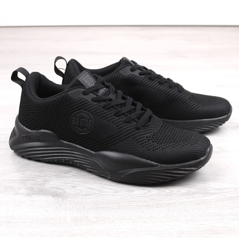 Calçados esportivos masculinos pretos Big Star LL174248 1