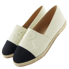 Esapdryle com letras em relevo T267 Bege preto castanho 1 Esapdryle com letras em relevo T267 Bege preto castanho 1