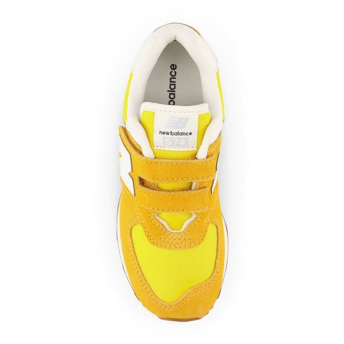 Tênis New Balance Jr PV574RC1 amarelo 2