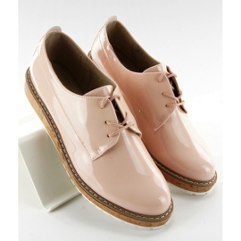 Mocassins com couro dentro 7153 Rosa 2