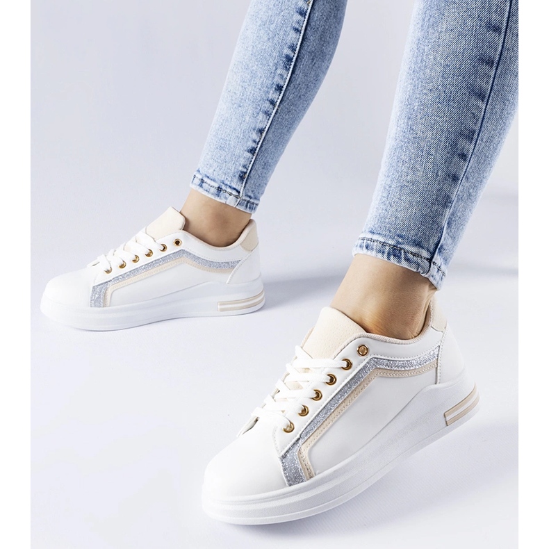 Tênis plataforma Mayfield branco 1