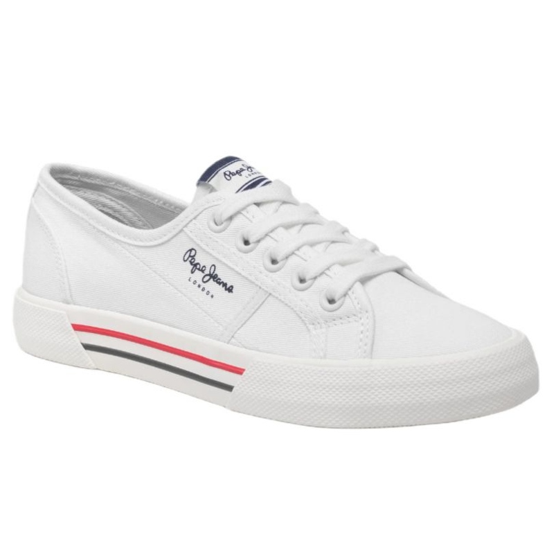 Pepe Jeans Sapatos Brady Basic W PLS31287 branco 1