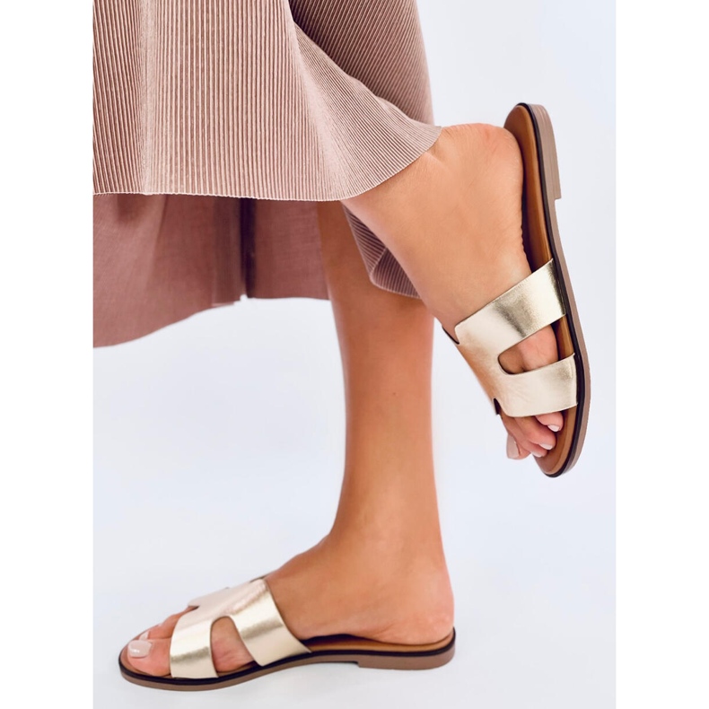 Seastar Chinelos femininos Palfre Gold dourado 2