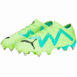 Chuteiras Puma Future Ultimate Low MxSG M 107209 03 verde 1