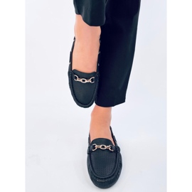 Mocassins femininos Nisa Black preto 1