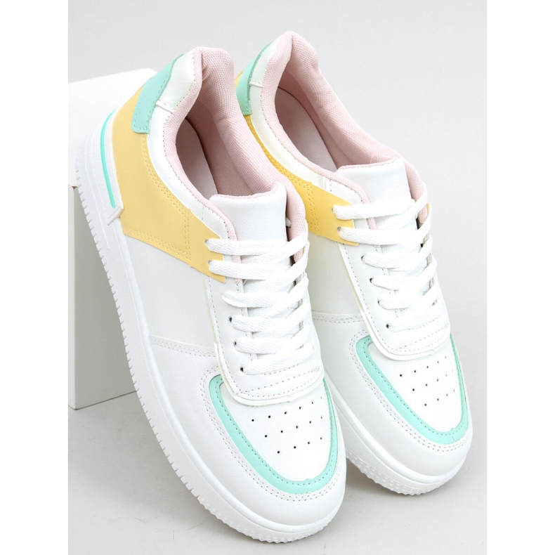 Libby Yellow Trainers branco 1