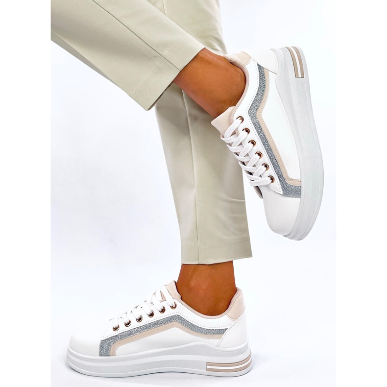 Tênis feminino Ateer Bege 2