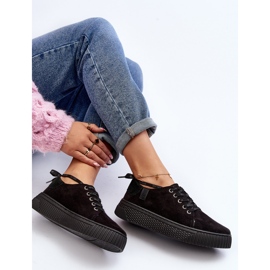 Tênis feminino Big Star NN276005 sistema de espuma viscoelástica preto 1