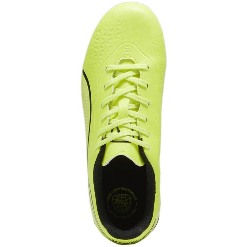 Chuteiras Puma King Match FG/AG Jr 107573 04 verde 1
