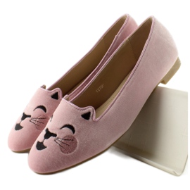 Lords de veludo KiTTYy T275 rosa 1