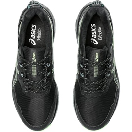 Tênis de corrida Asics Gek Venture 9 à prova d'água M 1011B705 002 preto 1
