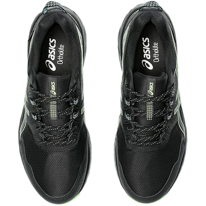 Tênis de corrida Asics Gek Venture 9 à prova d'água M 1011B705 002 preto 1