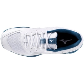 Tênis de handebol Mizuno Wave Phantom 3 M X1GA226021 branco 1