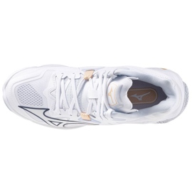 Tênis de voleibol Mizuno Wave Lightning Z8 Mid W V1GC240535 branco 1