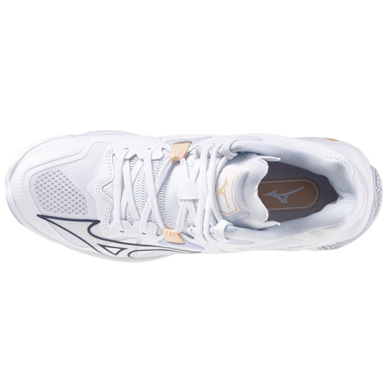 Tênis de voleibol Mizuno Wave Lightning Z8 Mid W V1GC240535 branco 1