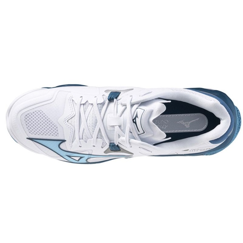 Tênis de voleibol Mizuno Wave Lightning Z8 M V1GA240021 branco 1