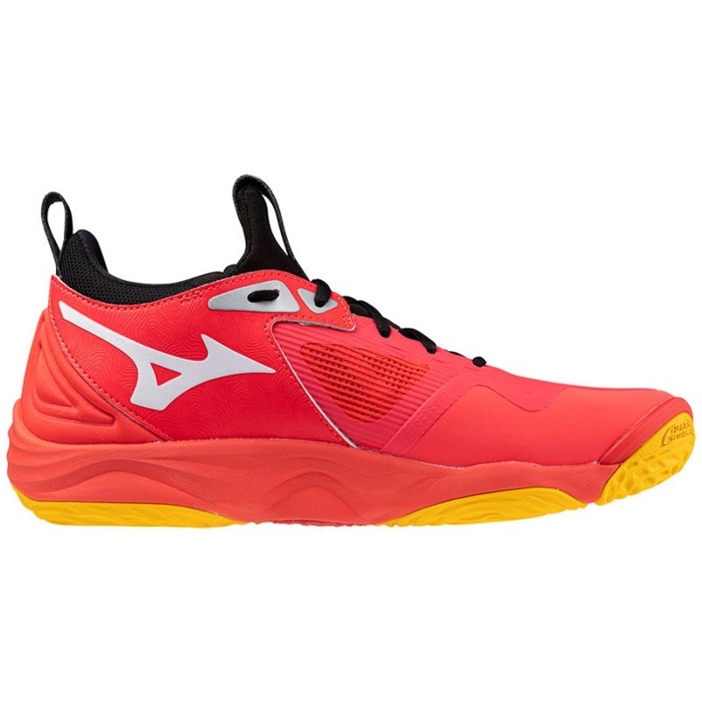Tênis de voleibol Mizuno Wave Momentum 3 M V1GA231204 vermelho 1