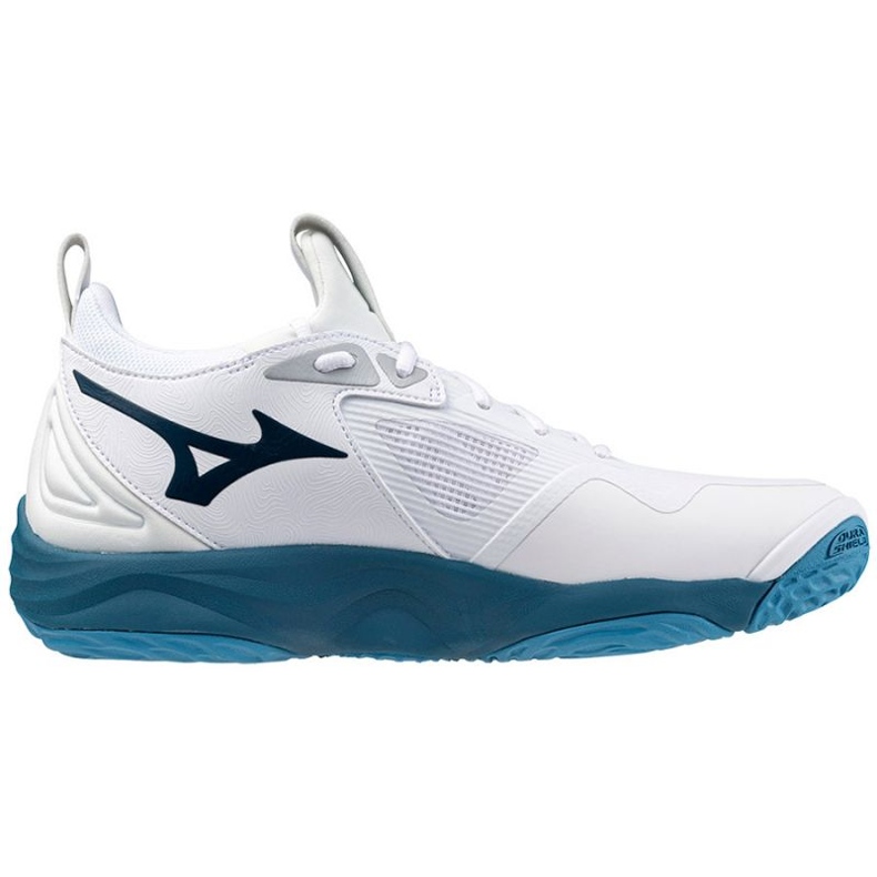 Tênis de voleibol Mizuno Wave Momentum 3 M V1GA231221 branco 1