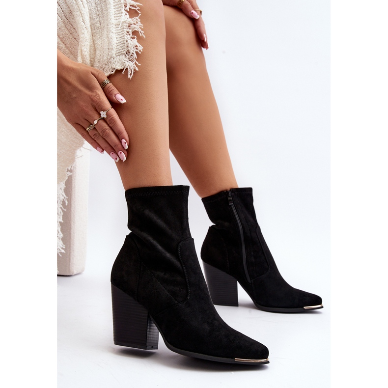 Botins Femininos Preto Sanile 1
